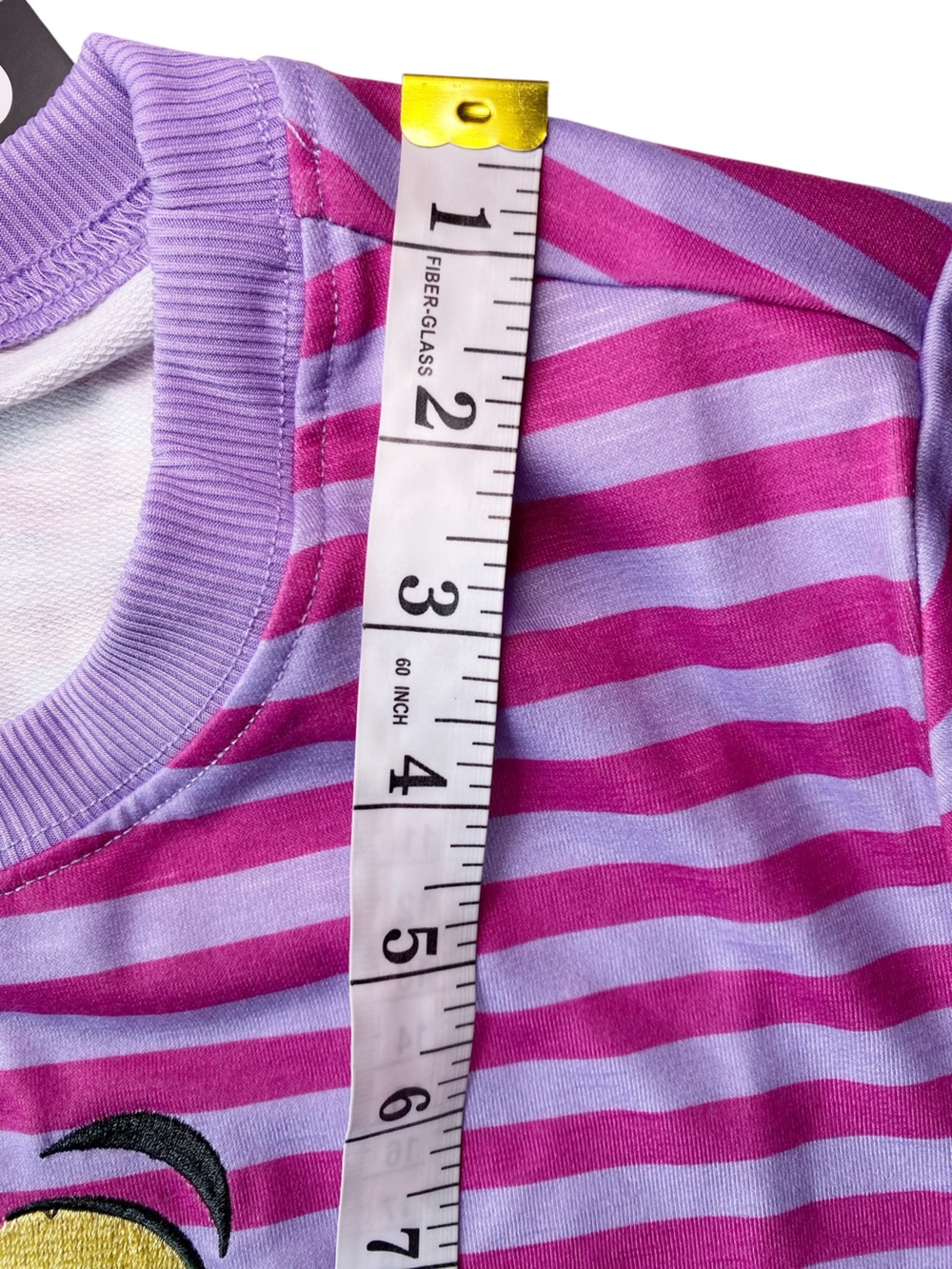 Unique Vintage Disney Cheshire Cat Striped Top Plus Size 2X NWT - Picture 11 of 13